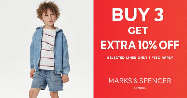 Marks and Spencers : Flat 60% Off