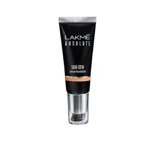 LAKMÉ Absolute Skin Gel Dew Serum Foundation Neutral Medium, Natural