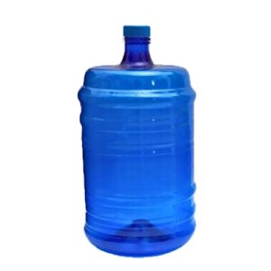 Water Jar with Cap Large-Capacity Water Jug Reusable Drinking Container 20 Liter (Blue)