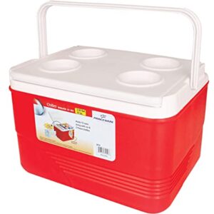 Princeware Insulated 3414 Chiller Ice Box 14 LTR, Red