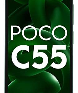 POCO C55 (Forest Green, 6GB RAM, 128GB Storage)