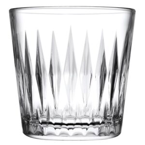 Pasabahce Luzia Glass Whisky Glass from House of Pasabahce The Original Pasabahce from Turkey, Transparent Luzia Whisky Glass Set, 300 ml in Set of 6 Pcs, Perfect fit for Whisky/Juice.