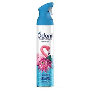 Odonil Destinations Room Air Freshener Spray 240ml – Carribean Dreams | Long Lasting Fragrance Blue