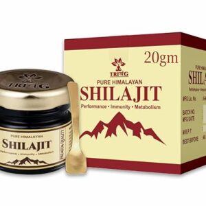 VedriSi Trivang Pure Original Himalayan Shilajit/Shilajeet Resin 100% Natural Resin 20G Pack Of 1