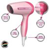 Havells HD1903 1200 Watts Powerful Hair Dryer, 2 Heat (Hot & Warm) Settings, Overheat Protection, 2 Year Guarantee (Premium Pink) - Image 7
