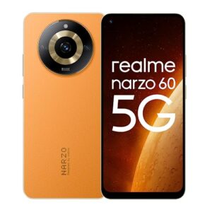 realme narzo 60 5G (Mars Orange,8GB+128GB) 90Hz Super AMOLED Display | Ultra Premium Vegan Leather Design | with 33W SUPERVOOC Charger