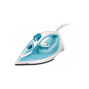 Philips Steam Iron GC1028/20 – 2000-watt, From World’s No.1 Ironing Brand*, Golden non-stick soleplate, Steam Rate of up to 25 g/min, Drip Stop Technology