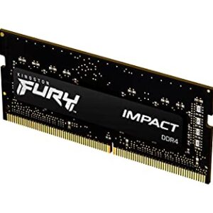 Kingston FURY 8GB 2666MHz DDR4 CL15 SODIMM Fury Impact, Black (KF426S15IB/8)