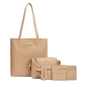 Bagsy Malone Women’s Western (Set of 5, Beige)