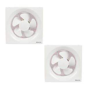 Spartan Ventilo 8 inch Exhaust Fan | Blade Size 200 mm | 6 Months Warranty | White Ventilation Fan | Pack of 2 | For Kitchen, Office and Bathroom