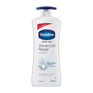 Vaseline Derma Care Advanced Repair Body Lotion|| For Sensitive|| Dry Skin|| Non Greasy|| Long Lasting Moisturisation|| 400 ml