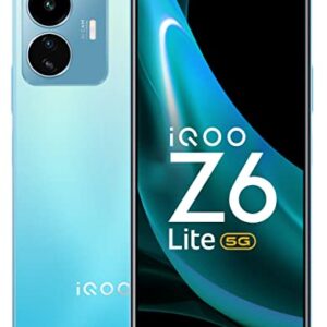 iQOO Z6 Lite 5G (Stellar Green, 6GB RAM, 128GB Storage) with Charger | Qualcomm Snapdragon 4 Gen 1 Processor | 120Hz FHD+ Display | Travel Adaptor Included in The Box