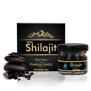 VEDAPURE shilajit | shilajit original | silajit for Men & Women | shilajit resin for Strength & Endurance | Lab Tested Shilajit Resin- 25 Gram