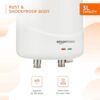 Amazon Basics Electric Instantaneous Water Heater I 3 litre I 3 KW I 1 Year Warranty I White I Vertical wall mounting - Image 5