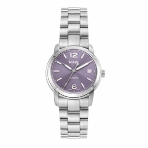 Fossil Heritage Analog Purple Dial Women’s Watch-ME3246