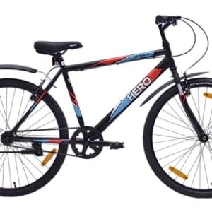 Hero Spinner 2.0 MTB 26T Single Speed Cycle with Rigid Fork & Sleek Design| Frame Size: 18 inches| Adult| Unisex| Black