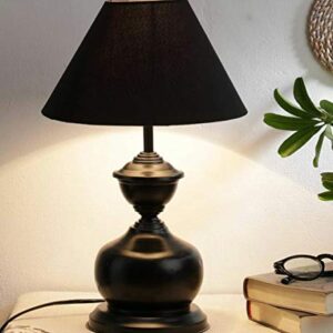 tu casa Metal-Iron Table Lamp, Black