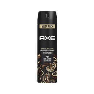 Axe Dark Temptation Men’s Deodorant | 215 ml | Long Lasting Deodorant for Men with an Irresistible Scent