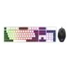Ant Value KK1002 Wired Gaming Keyboard & Mouse Combo, 104 Silent keys, Backlit Rainbow LED Keyboard & 3200 DPI RGB Gaming Mouse for PC/Laptop