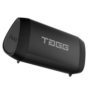 TAGG Sonic Angle 2 14W Portable Bluetooth Speakers Wireless with Dedicated Bass Radiator || Dual Stereo, Waterproof, 10 hrs Continuous Battery Life- Active Black