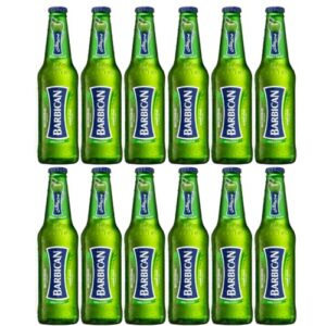 Barbican Apple Non-Alcoholic Beer | Non – Alcoholic Beverage | Apple Flavoured Beer | Caffeine-free | 330ml Glass Bottle – Pack of 12 (330ml x 12)