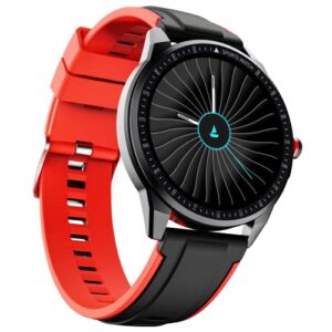 boAt Flash Edition Smart Watch with Activity Tracker,Multiple Sports Modes,Full Touch 3.30 cm (1.3″) Screen,Gesture, Sleep Monitor,Camera & Music Control,IP68 Dust,Sweat & Splash Resistance(Moon Red)