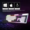 Ant Value KK1002 Wired Gaming Keyboard & Mouse Combo, 104 Silent keys, Backlit Rainbow LED Keyboard & 3200 DPI RGB Gaming Mouse for PC/Laptop - Image 6