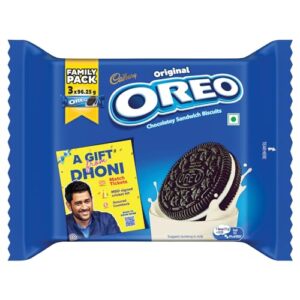 Cadbury Oreo Vanilla Flavour Crème Sandwich Biscuit, 288.75 g